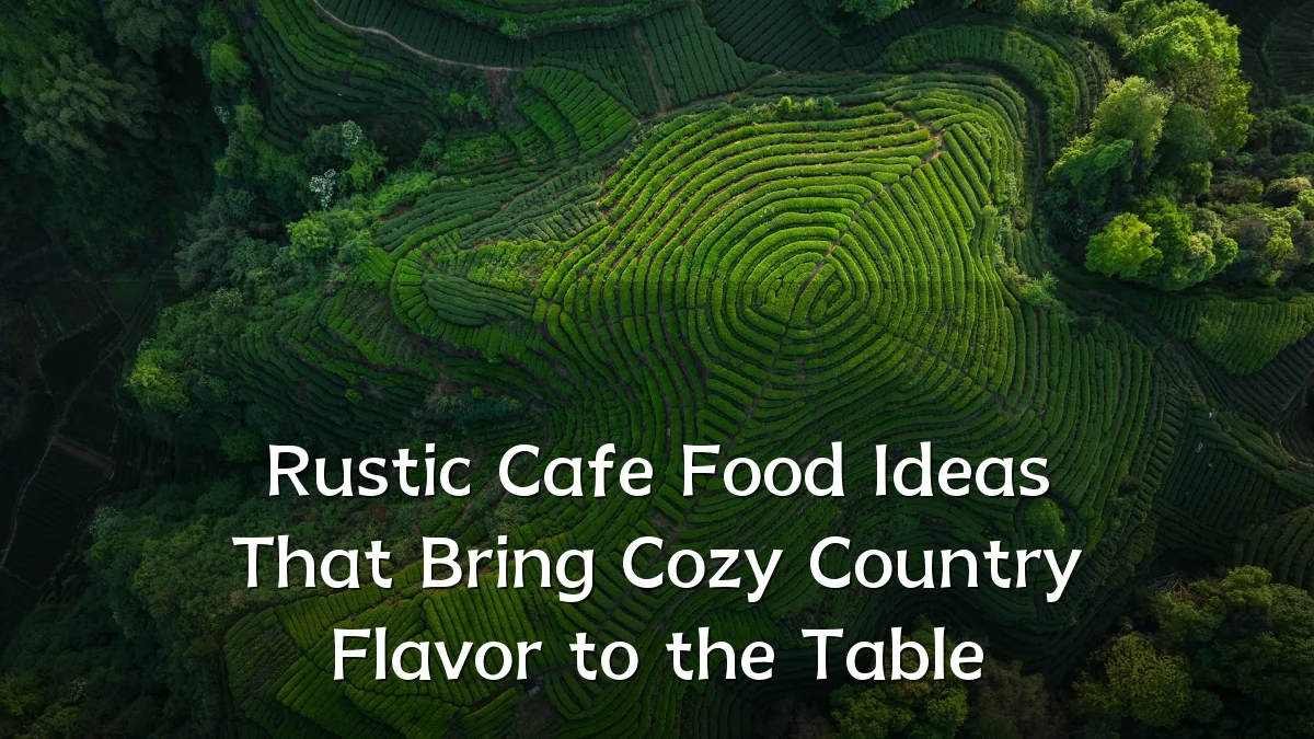 Rustic Cafe Food Ideas That Bring Cozy Country Flavor to the Table
