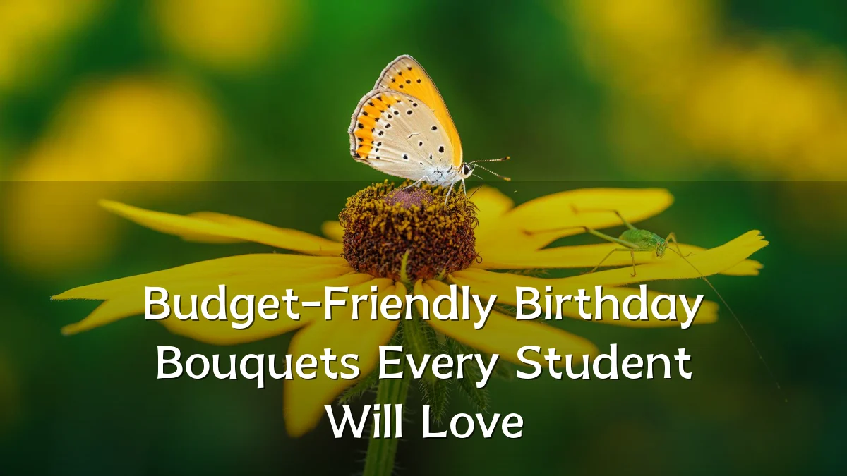 Budget-Friendly Birthday Bouquets Every Student Will Love