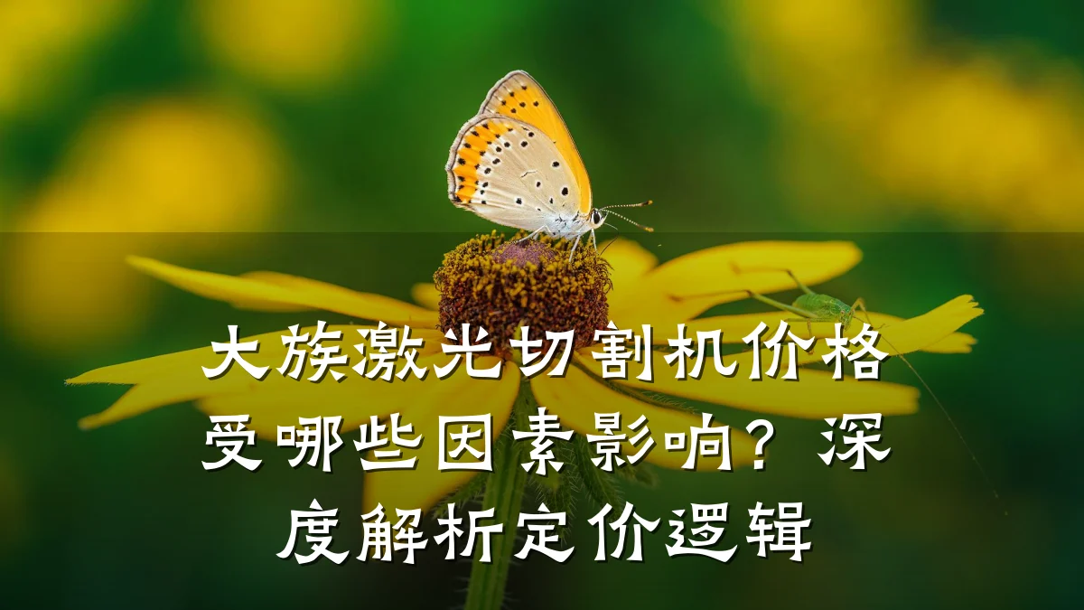 大族激光切割机价格受哪些因素影响?深度解析定价逻辑