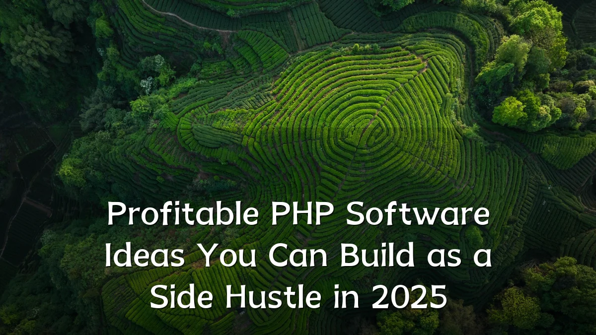 Profitable PHP Software Ideas You Can Build as a Side Hustle in 2025