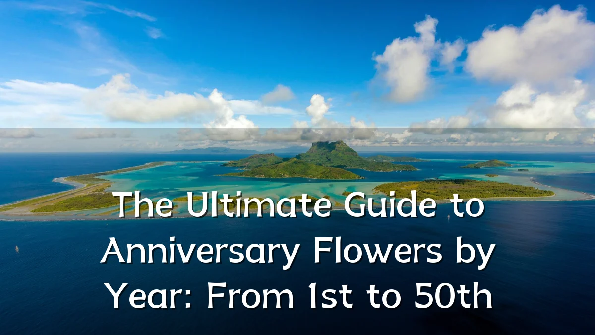 The Ultimate Guide to Anniversary Flowers by Year: From 1st to 50th