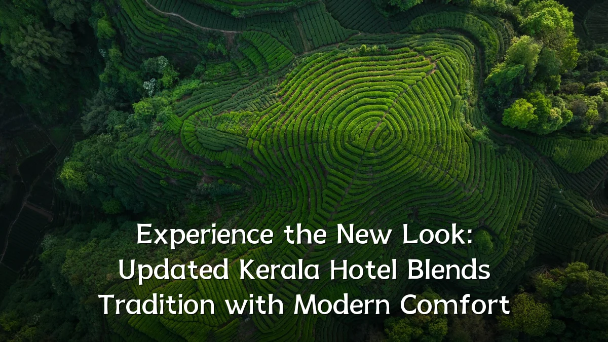 Experience the New Look: Updated Kerala Hotel Blends Tradition with Modern Comfort