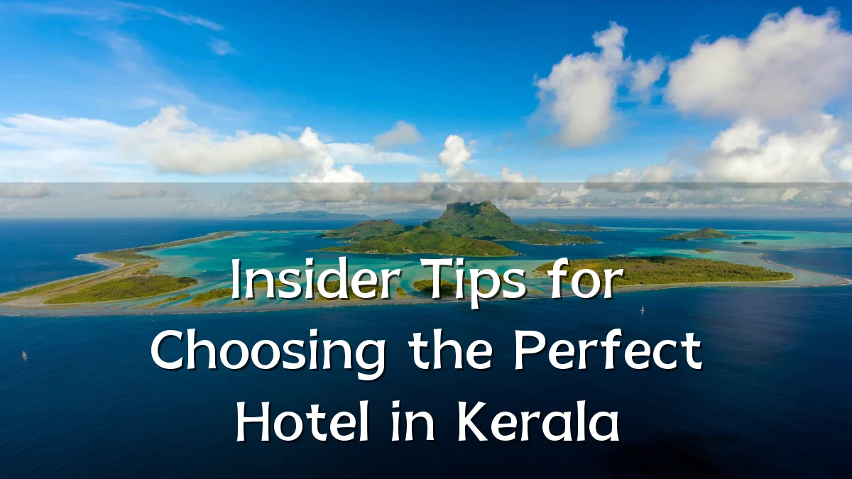 Insider Tips for Choosing the Perfect Hotel in Kerala