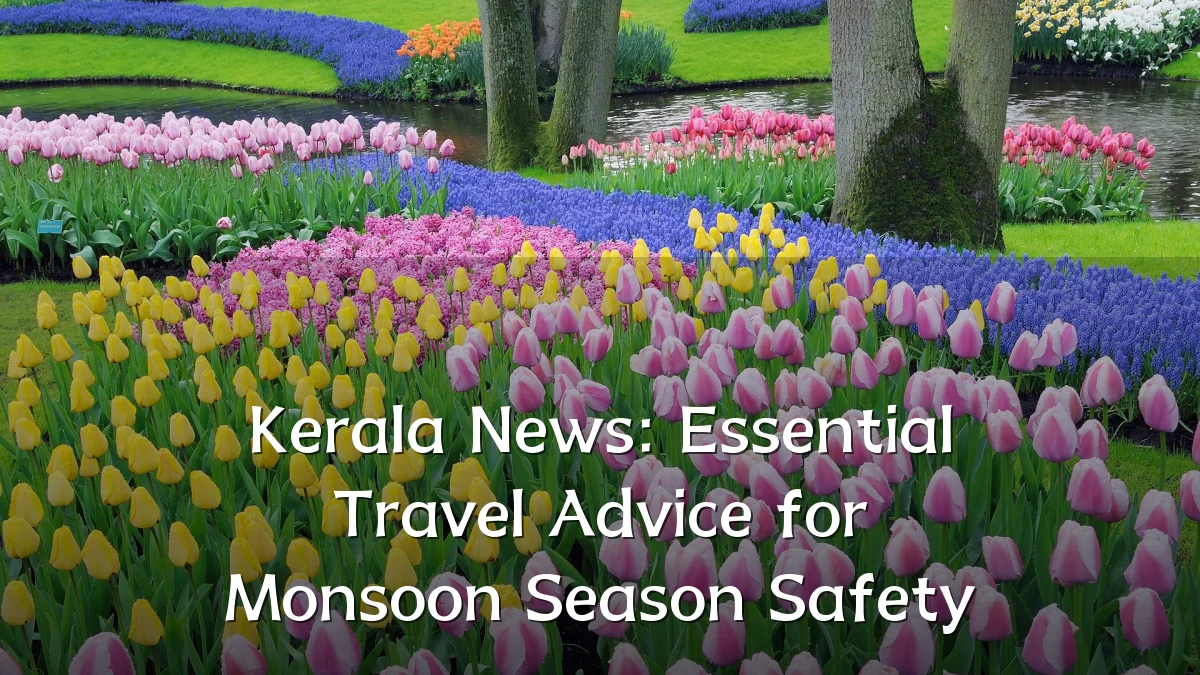 Kerala News: Essential Travel Advice for Monsoon Season Safety