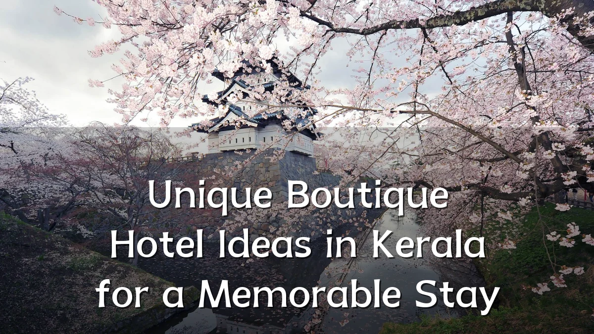 Unique Boutique Hotel Ideas in Kerala for a Memorable Stay