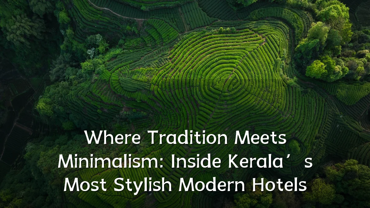 Where Tradition Meets Minimalism: Inside Kerala’s Most Stylish Modern Hotels