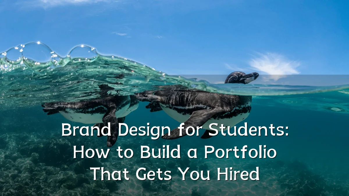 Brand Design for Students: How to Build a Portfolio That Gets You Hired