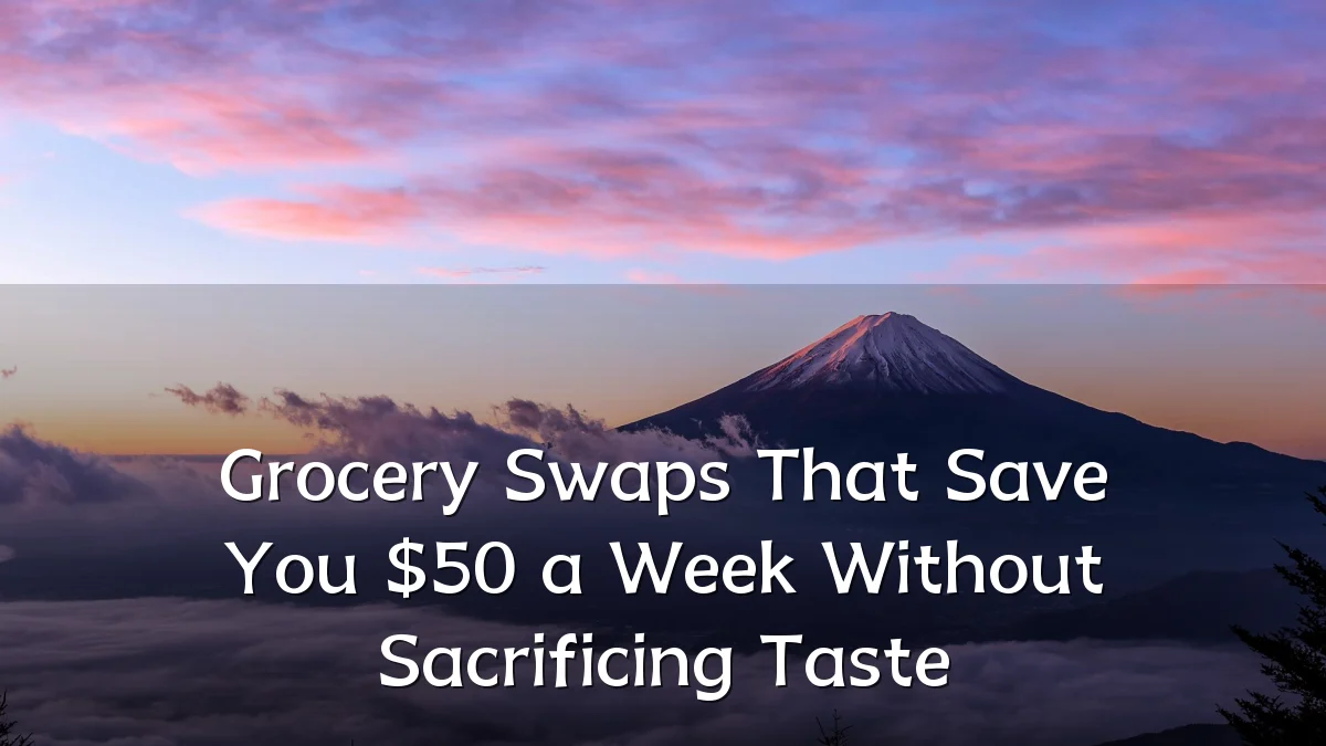 Grocery Swaps That Save You $50 a Week Without Sacrificing Taste