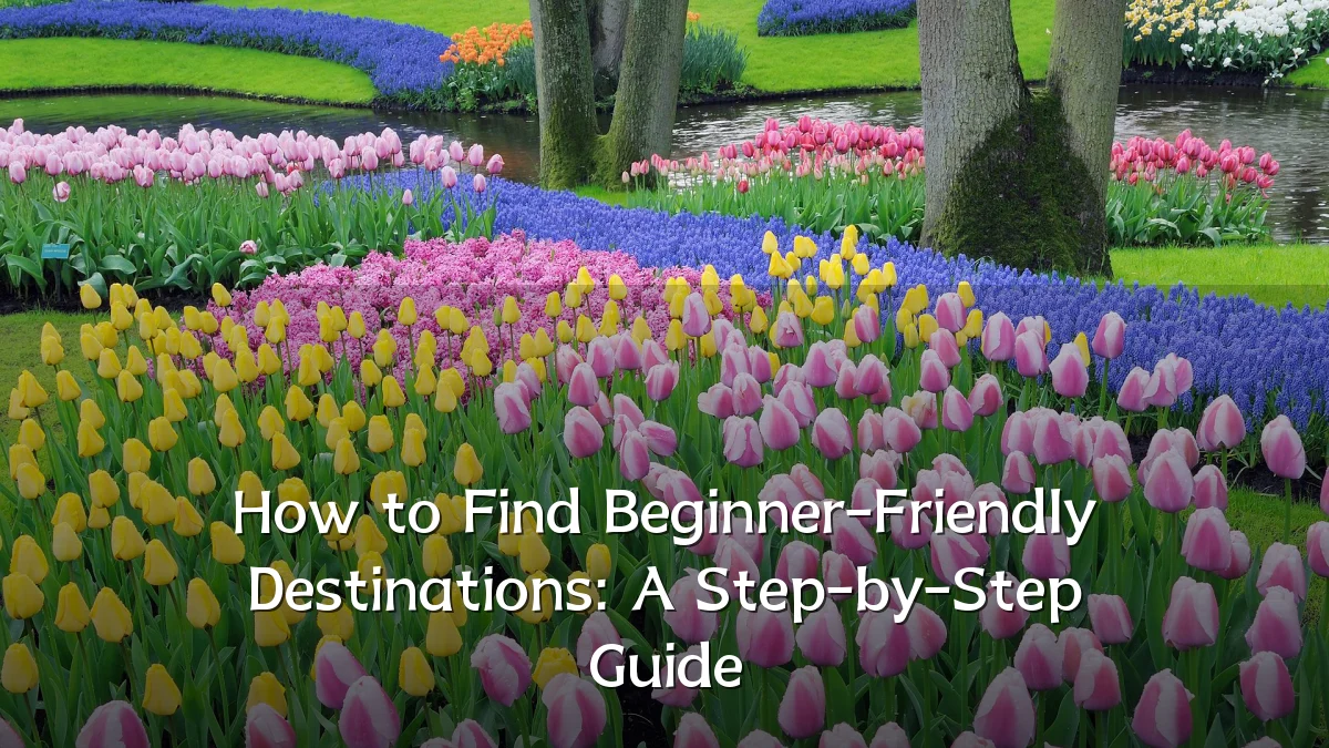How to Find Beginner-Friendly Destinations: A Step-by-Step Guide